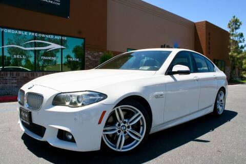 2014 BMW 5 Series for sale at CK Motors in Murrieta CA