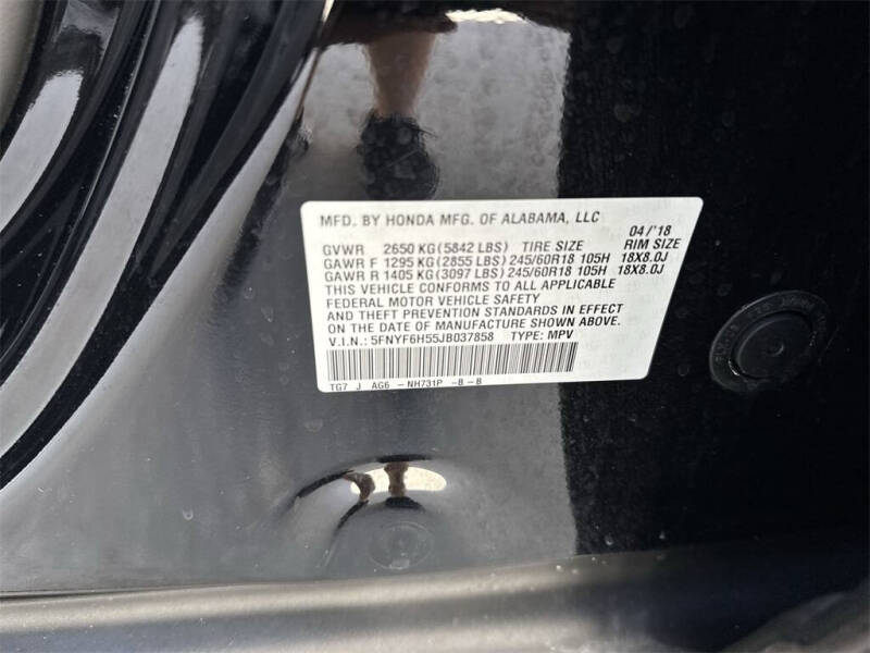 2018 Honda Pilot EX-L