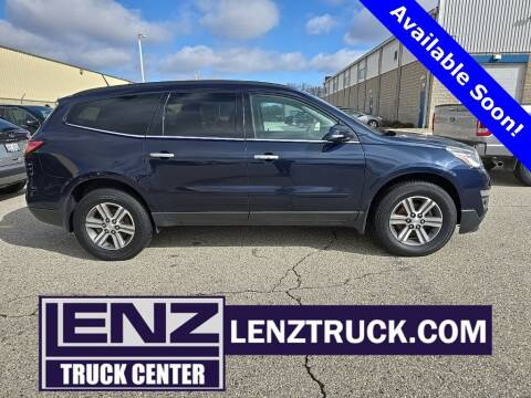 2017 Chevrolet Traverse for sale at LENZ TRUCK CENTER in Fond Du Lac WI