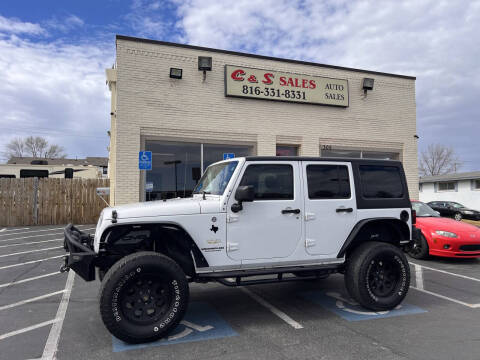 2014 Jeep Wrangler Unlimited for sale at C & S SALES in Belton MO