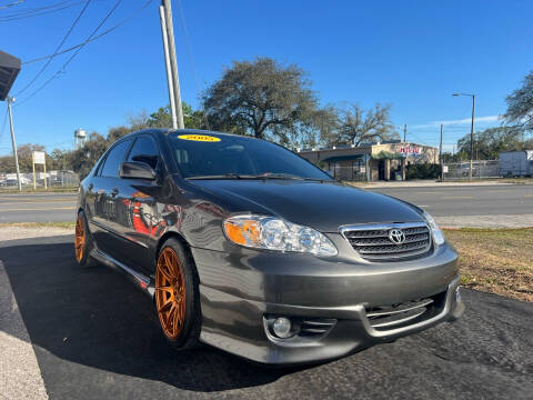 2005 Toyota Corolla for sale at CENTURY AUTO SALES in Orlando FL