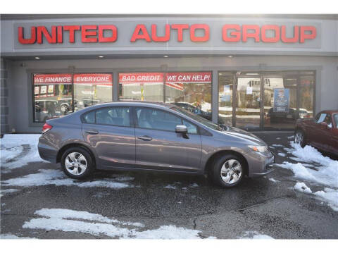 2015 Honda Civic for sale at United Auto Group in Putnam CT