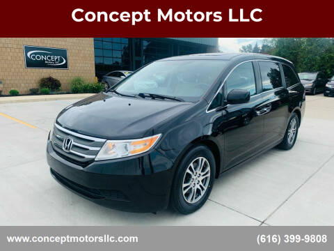 2013 Honda Odyssey for sale at Concept Motors LLC in Holland MI