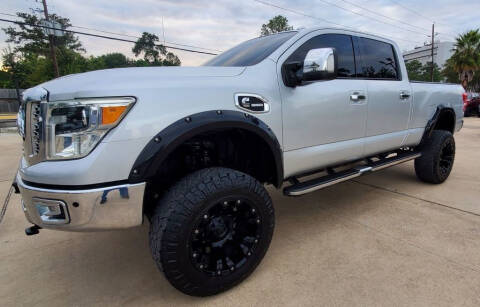 2016 Nissan Titan XD for sale at Gocarguys.com in Houston TX