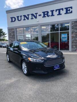 2016 Ford Fusion for sale at Dunn-Rite Auto Group in Kilmarnock VA