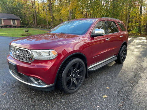 2015 Dodge Durango for sale at Lou Rivers Used Cars in Palmer MA