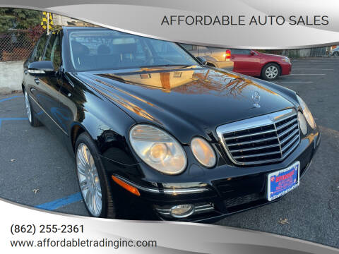2008 Mercedes-Benz E-Class for sale at Affordable Auto Sales in Irvington NJ