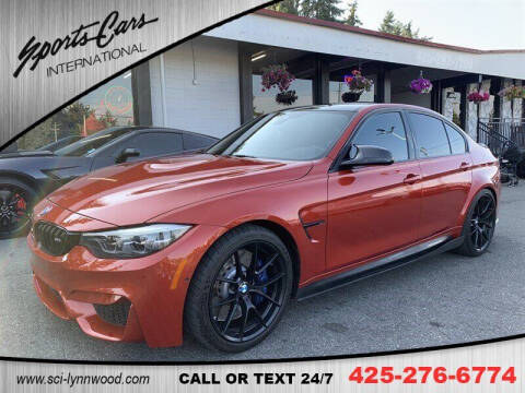 2018 BMW M3 for sale at Sports Cars International in Lynnwood WA