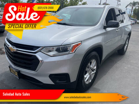 2018 Chevrolet Traverse for sale at Soledad Auto Sales in Soledad CA