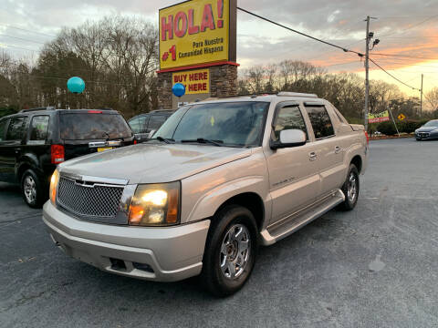 2005 Cadillac Escalade EXT for sale at NO FULL COVERAGE AUTO SALES LLC in Austell GA