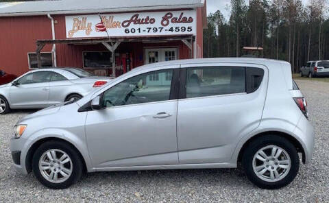 2015 Chevrolet Sonic for sale at Billy Miller Auto Sales in Mount Olive MS