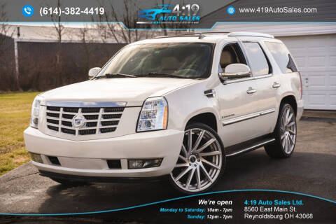 2008 Cadillac Escalade for sale at 4:19 Auto Sales LTD in Reynoldsburg OH