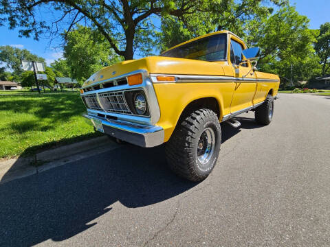 1976 Ford F150 Ranger XLT for sale at Mad Muscle Garage in Waconia MN