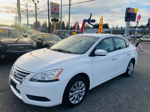 2014 Nissan Sentra for sale at New Creation Auto Sales in Everett, WA