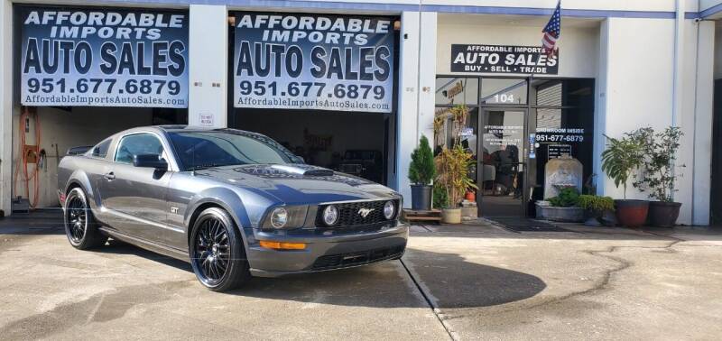 2008 Ford Mustang for sale at Affordable Imports Auto Sales in Murrieta CA