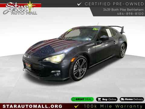 2014 Subaru BRZ for sale at STAR AUTO MALL 512 in Bethlehem PA
