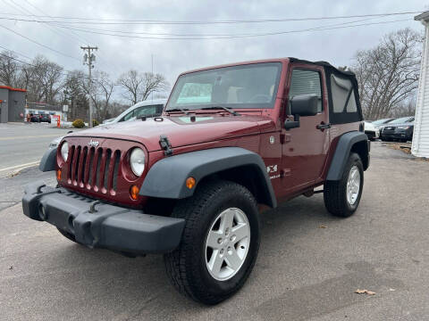 2009 Jeep Wrangler for sale at SOUTH SHORE AUTO GALLERY, INC. in Abington MA