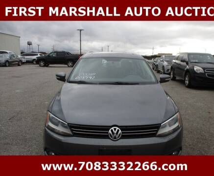 2012 Volkswagen Jetta for sale at First Marshall Auto Auction in Harvey IL