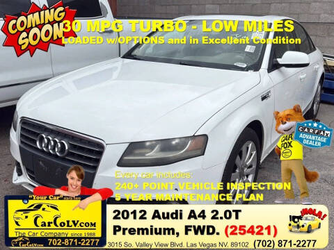 2012 Audi A4 2.0T Premium