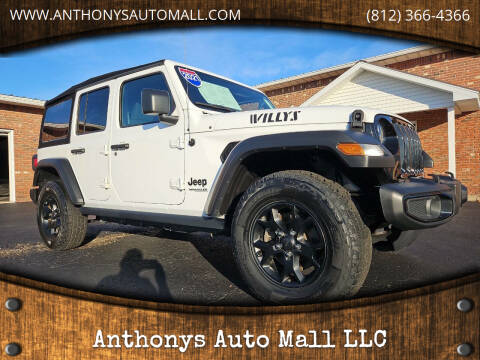 2021 Jeep Wrangler Unlimited for sale at Anthonys Auto Mall LLC in New Salisbury IN