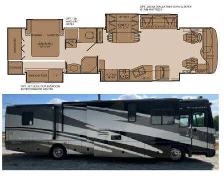 2006 Fleetwood Excursion for sale at S & M WHEELESTATE SALES INC - Class A in Princeton NC