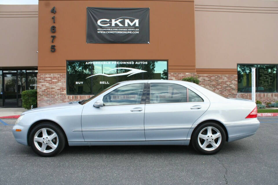 2004 Mercedes-Benz S-Class for sale at CK Motors in Murrieta, CA