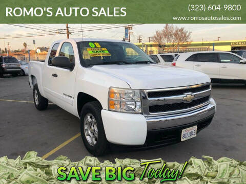 2008 Chevrolet Silverado 1500 for sale at ROMO'S AUTO SALES in Los Angeles CA