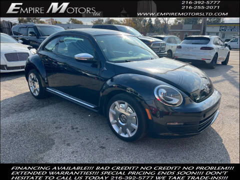 2013 Volkswagen Beetle for sale at Empire Motors LTD in Cleveland OH