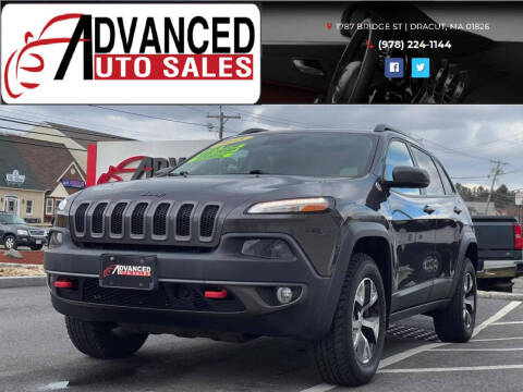 2015 Jeep Cherokee for sale at Advanced Auto Sales in Dracut MA