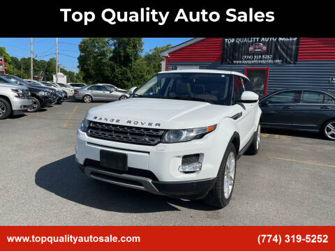 2014 Land Rover Range Rover Evoque for sale at Top Quality Auto Sales in Westport MA