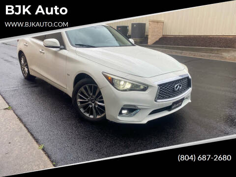 2018 Infiniti Q50 for sale at BJK Auto in Oilville VA