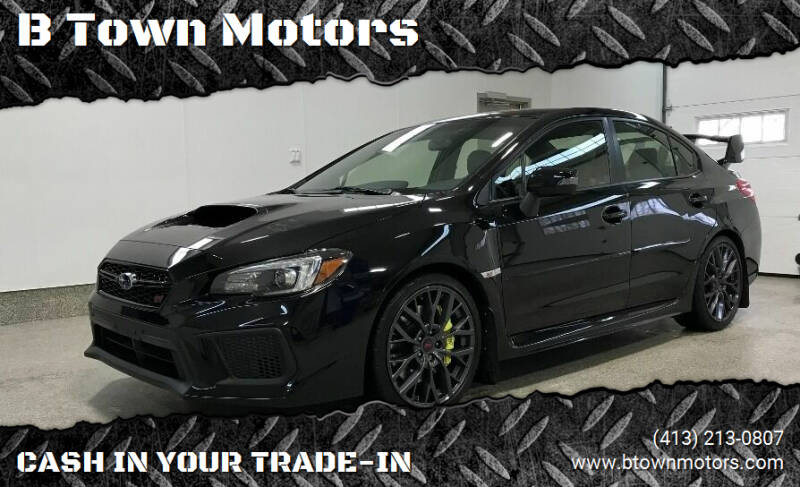 2018 Subaru WRX for sale at B Town Motors in Belchertown MA