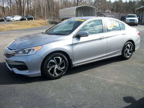 2017 Honda Accord for sale at Lentz's Auto Sales in Albemarle NC