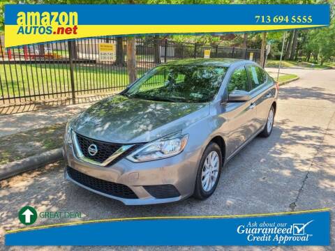 2017 Nissan Sentra for sale at Amazon Autos in Houston TX