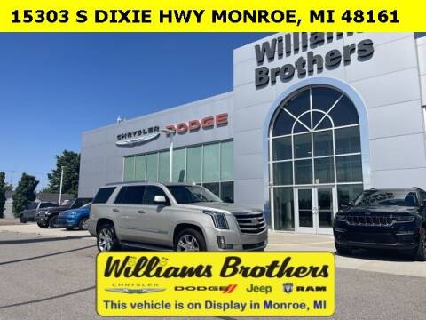 2017 Cadillac Escalade for sale at Williams Brothers Pre-Owned Clinton in Clinton MI