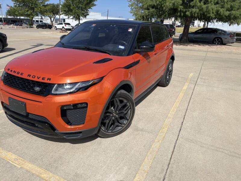 2017 Land Rover Range Rover Evoque for sale at HILEY MAZDA VOLKSWAGEN of ARLINGTON in Arlington TX