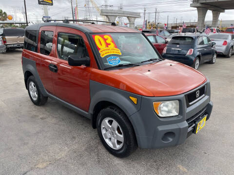 2003 Honda Element for sale at Texas 1 Auto Finance in Kemah TX