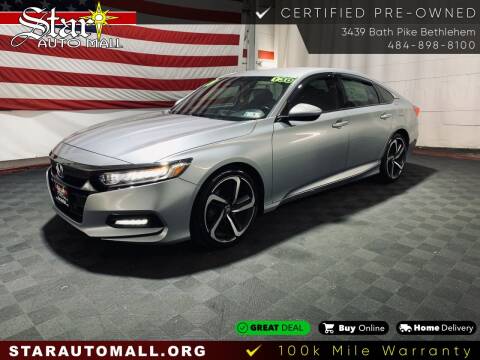 2019 Honda Accord for sale at STAR AUTO MALL 512 in Bethlehem PA