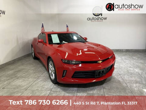 2017 Chevrolet Camaro for sale at AUTOSHOW SALES & SERVICE in Plantation FL