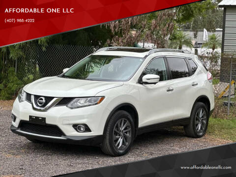 2016 Nissan Rogue for sale at AFFORDABLE ONE LLC in Orlando FL