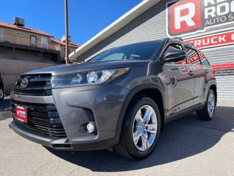 2017 Toyota Highlander for sale at Red Rock Auto Sales in Saint George UT