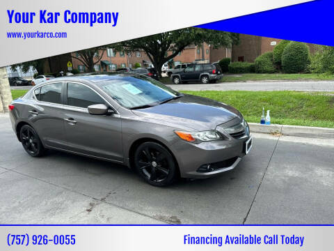 2014 Acura ILX for sale at Your Kar Company in Norfolk VA