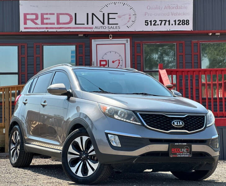 2013 Kia Sportage for sale at REDLINE AUTO SALES LLC in Cedar Creek TX