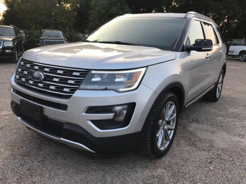 2016 Ford Explorer for sale at Texas Luxury Auto in Houston TX
