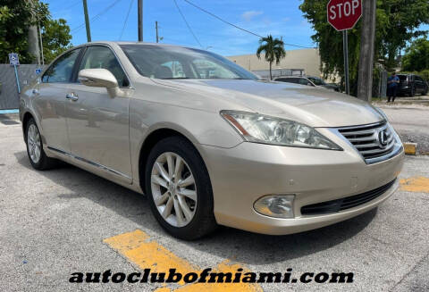 2011 Lexus ES 350 for sale at AUTO CLUB OF MIAMI, INC in Miami FL
