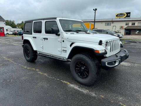 2019 Jeep Wrangler Unlimited for sale at Riverside Auto Sales & Service in Portland ME