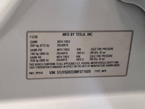 2021 Tesla Model Y Long Range