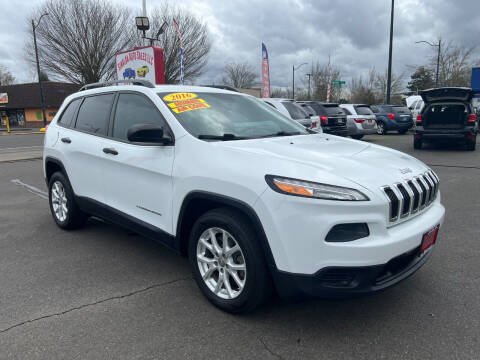 2016 Jeep Cherokee for sale at Sinaloa Auto Sales in Salem OR