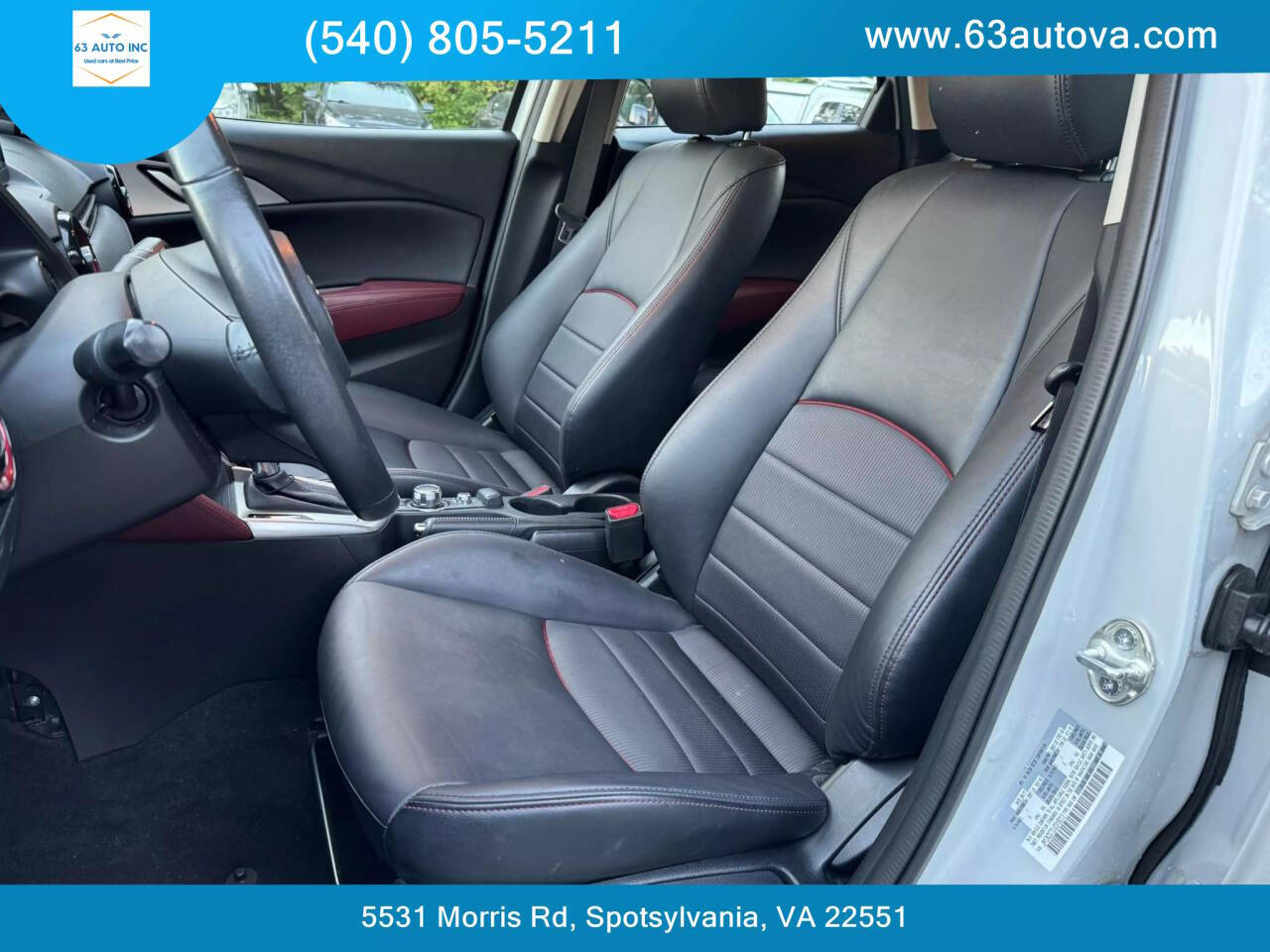 2018 Mazda CX-3 for sale at 63 Auto Inc in Spotsylvania, VA