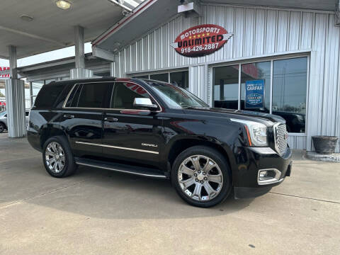 2016 GMC Yukon for sale at Motorsports Unlimited in McAlester OK